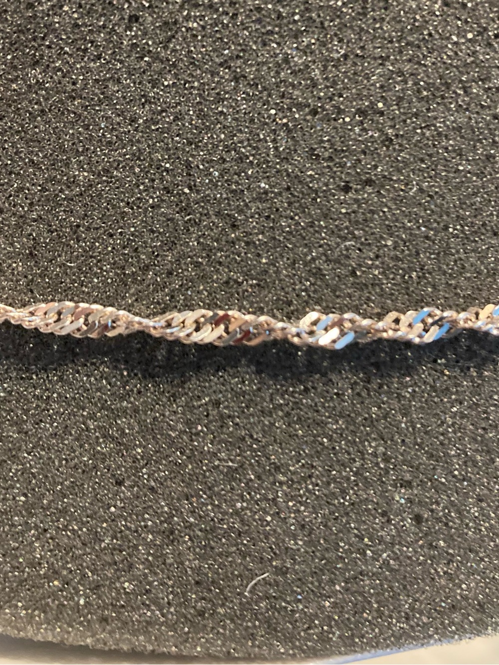 Bracelet, Sterling Silver, 7”